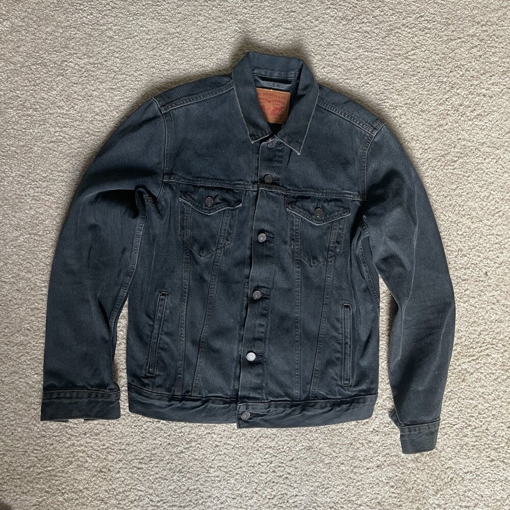Levi's Type 3 Denim Jacket - Faded Black (Medium)